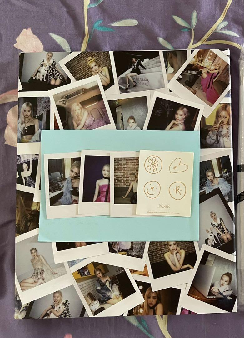 BLACKPINK ロゼ フォトブック 一次予約特典 Instax チェキ