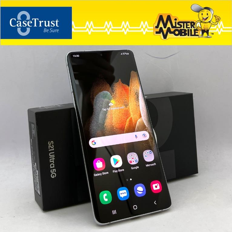 Samsung Galaxy S21 Ultra 5g 256 Silver 256gb Used Local Mobile Phones Gadgets Mobile Phones Android Phones Samsung On Carousell