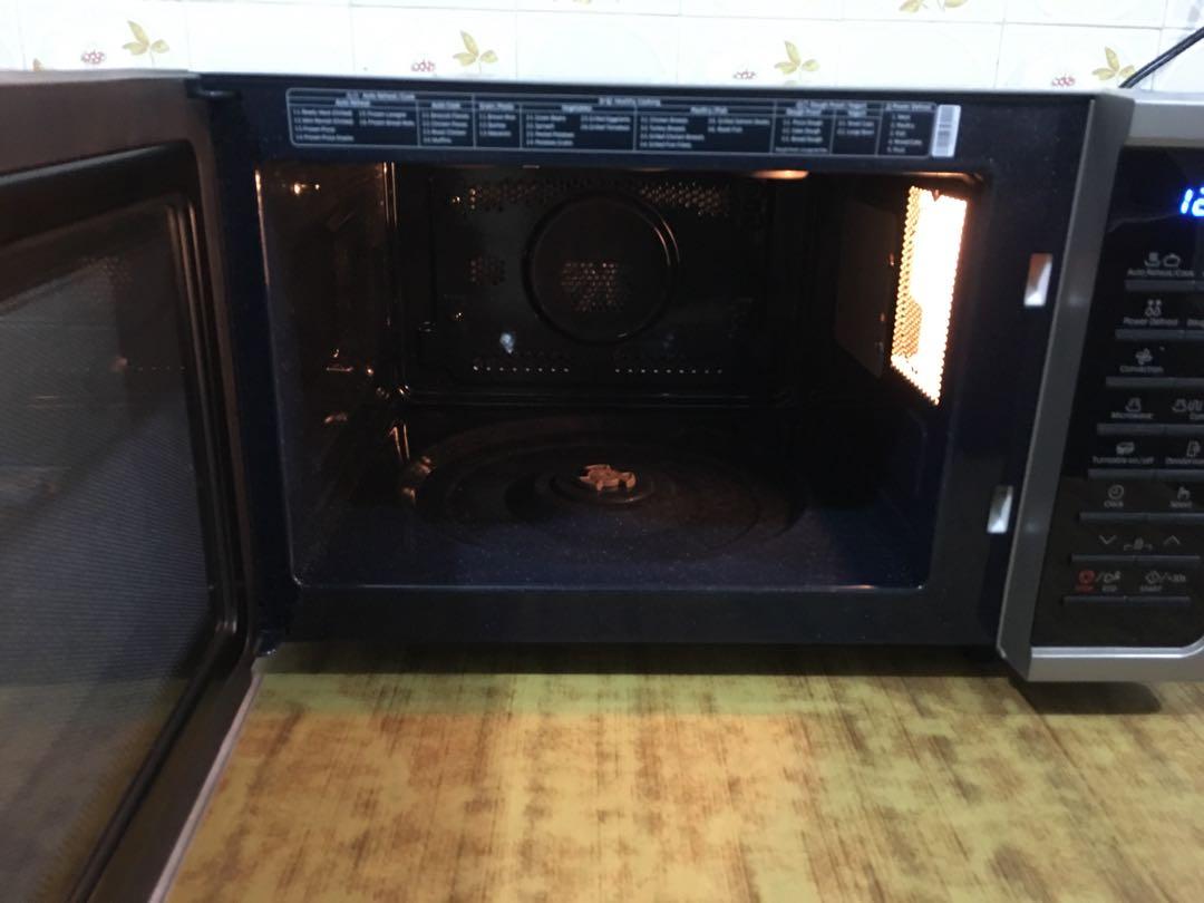 Samsung MC28H5015AS Combi, Grill Convection Microwave Oven 28 Litre, TV