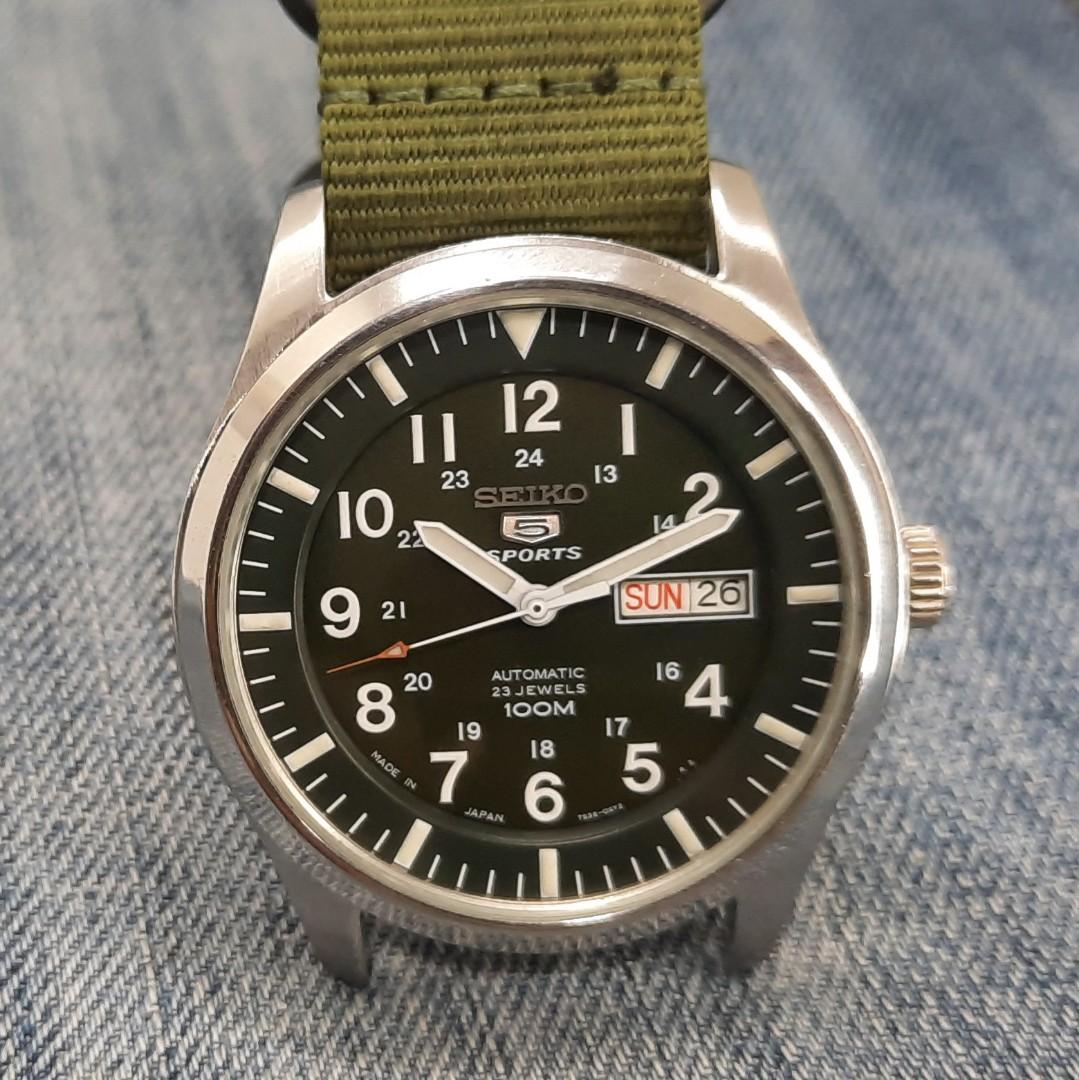 Seiko SNZG09J1 7S36-03J0 Sports \