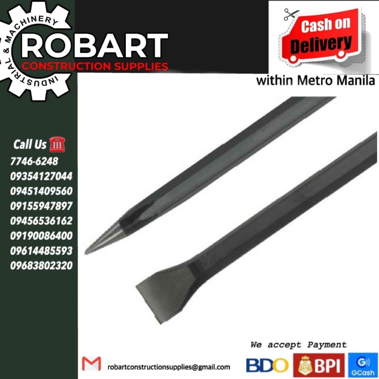 Showa Digging Bar Hexagon Shank, Commercial & Industrial, Construction