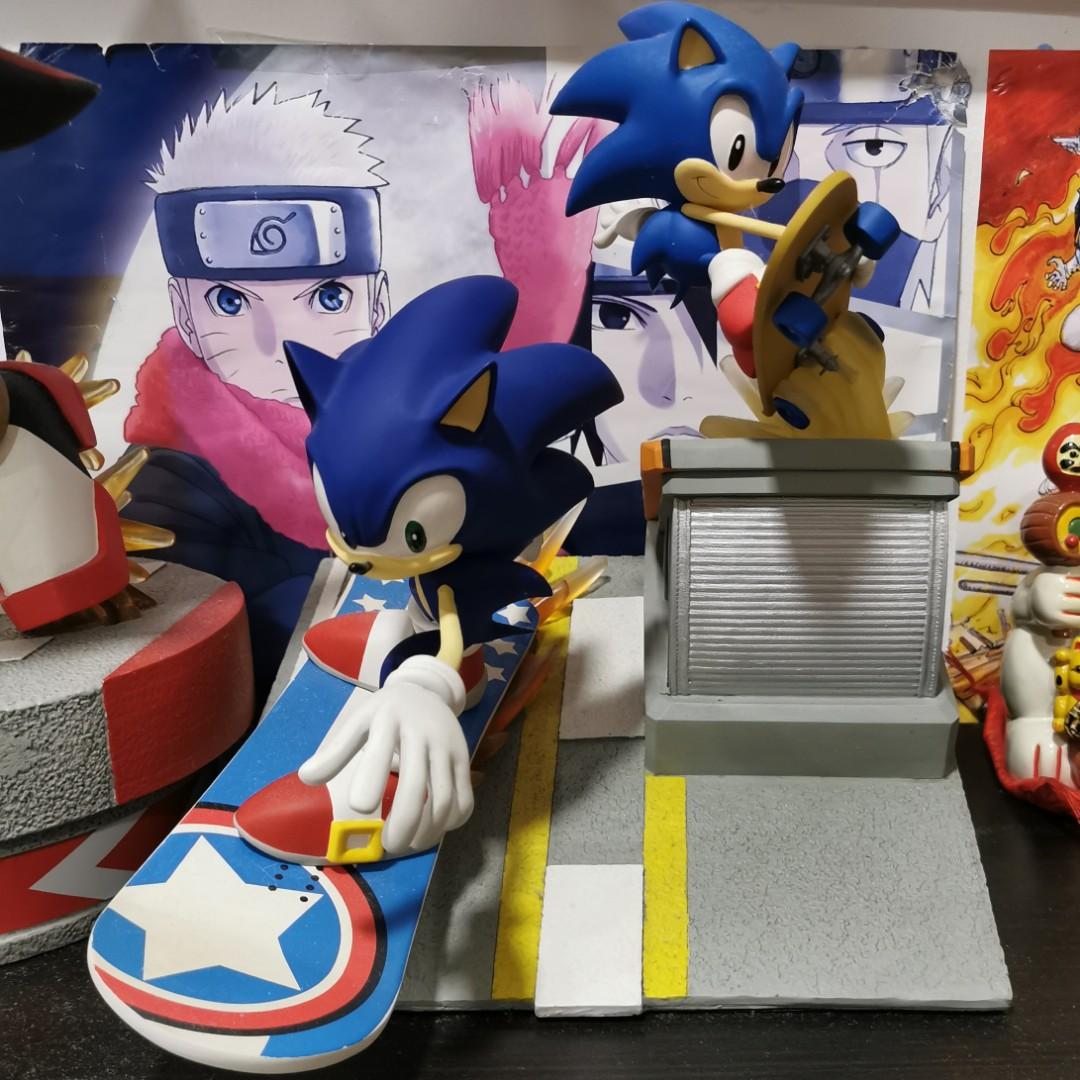 Sonic The Hedgehog "Sonic Generations" Statue Figure New Rare