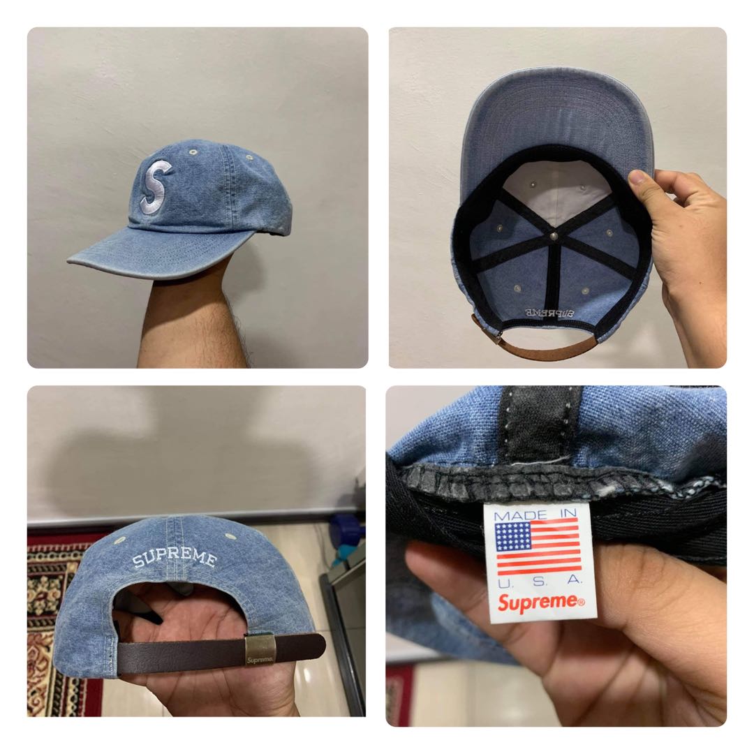 ネット店舗 Supreme S logo cap Made in USA - 帽子