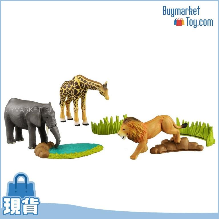 Takara Tomy - ANIA - Savannah Animal Lot - Crocodile, Giraffe and Hippo,  Hobbies & Toys, Collectibles & Memorabilia, Fan Merchandise on Carousell