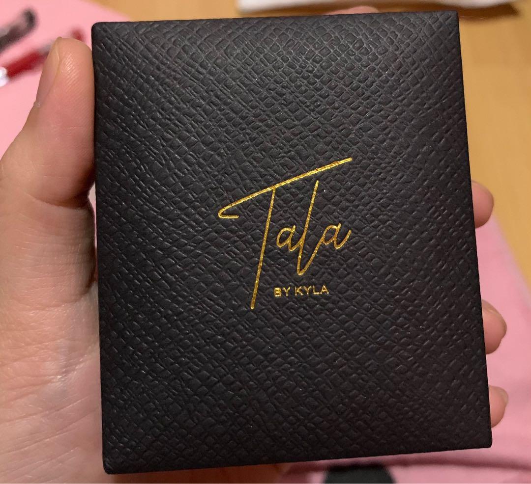 TALA BY KYLA NECKLACES (Category: Necklaces) located in Paranaque City. Submitted by joyosorio_t10 (Listing ID 1099287630, Image 2). Description: ‼️ BRAND NEW ‼️ - get both for only 600 pesos - color: gold - chain size: 45cm - with free tala by kyla keychain SINGLE PRICE: - belle tiara necklace: 400 pesos - peony (september birth flower) necklace: 350 pesos - PM for more info. 😉.