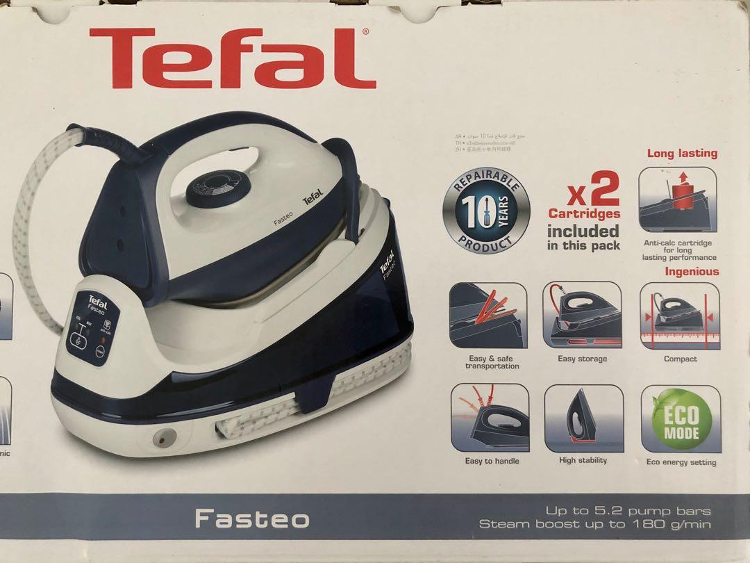 Tefal Steam Generator Iron Fasteo SV6040, TV & Home Appliances, Irons