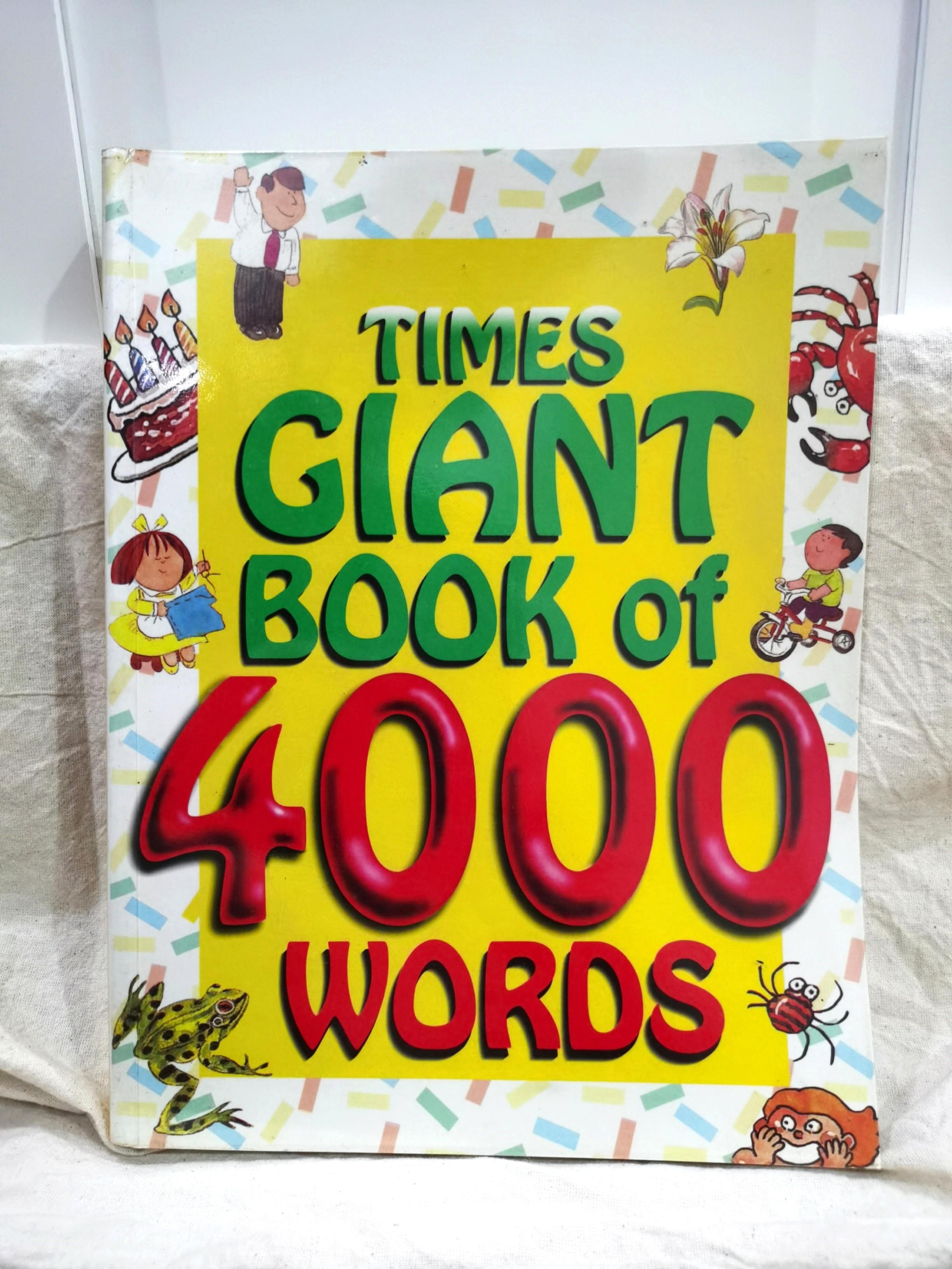 Times Giant Book of 4000 Words, Hobbies & Toys, Books & Magazines
