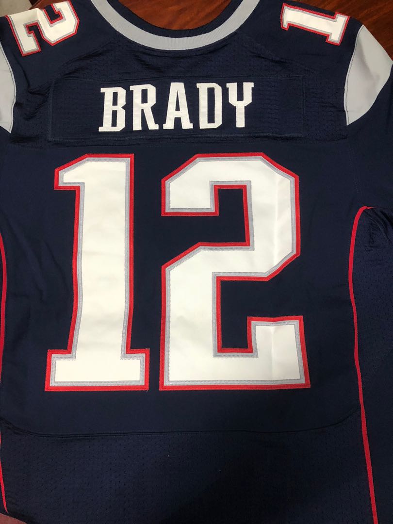 Tom brady elite jersey size 40 deals