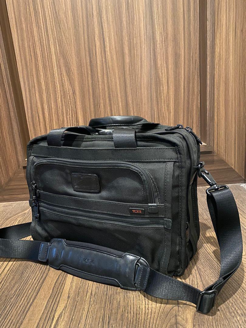 Tumi alpha 2 briefcase original asli, Fesyen Pria, Tas & Dompet , Tas