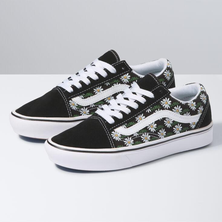 VANS Scribble Flower ComfyCush Old Skool BRAND NEW