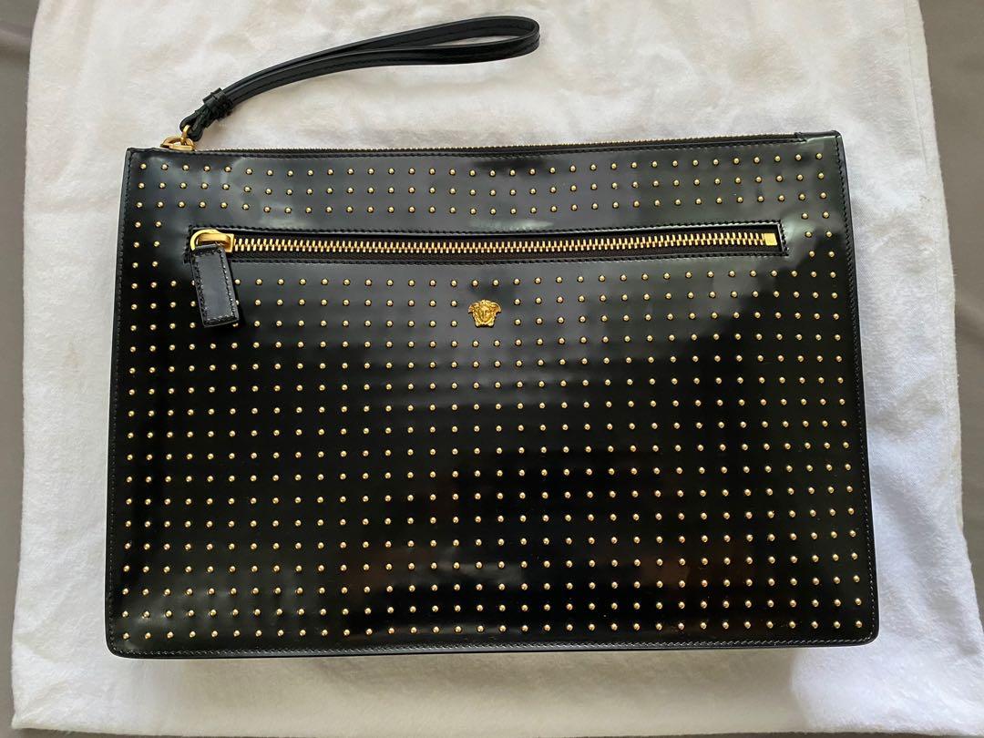 Gold studded clearance clutch