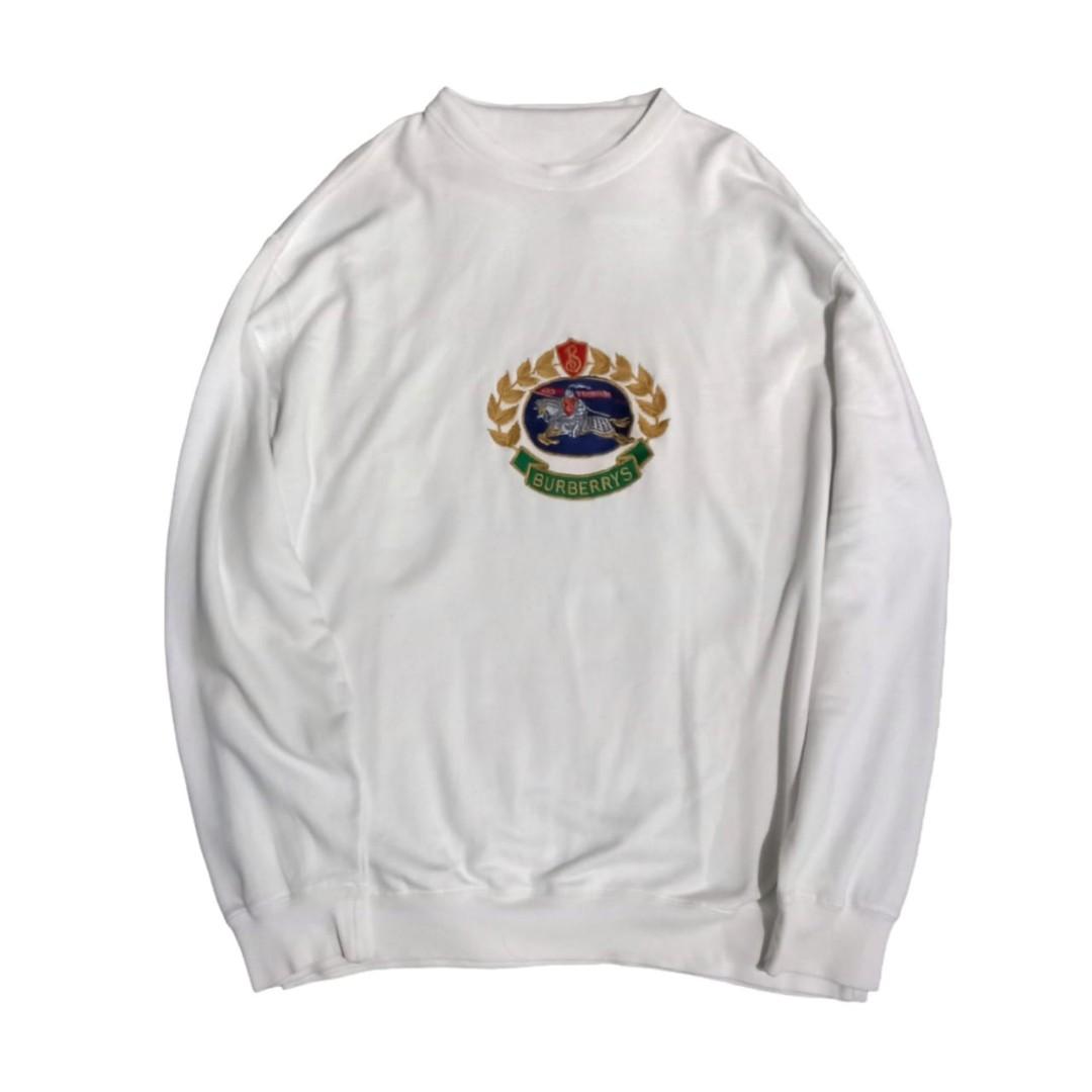 Vintage Burberrys Sweatshirt Big Logo 