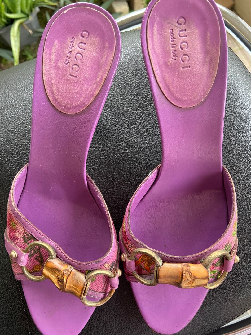 VINTAGE Gucci Heels Women s Fashion Footwear Heels on Carousell