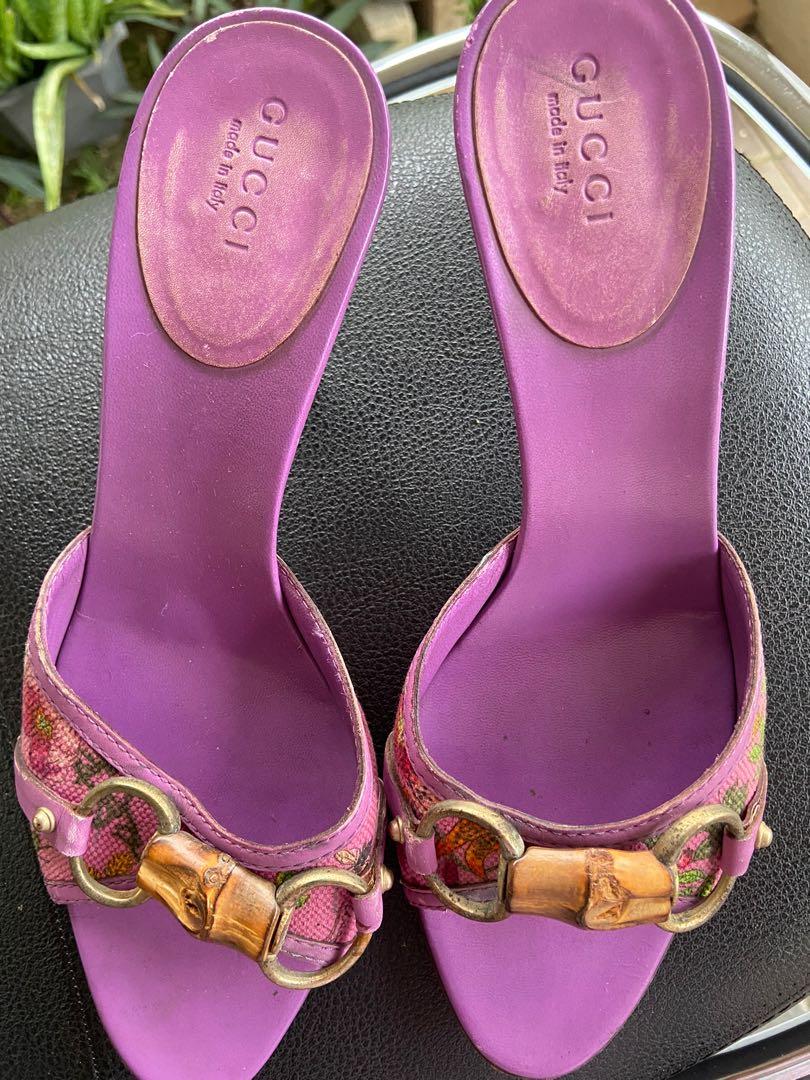 VINTAGE Gucci Heels Women s Fashion Footwear Heels on Carousell