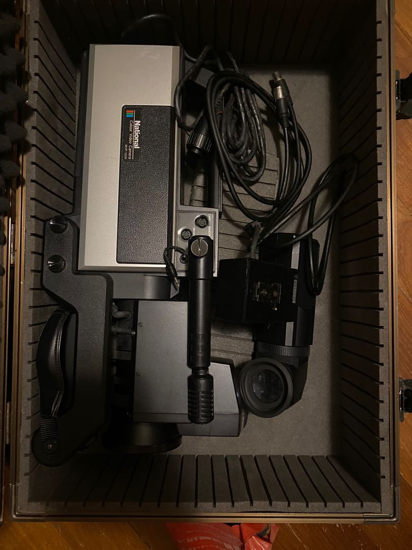 Vintage National Color Video Camera WVP 100N, Photography, Video ...