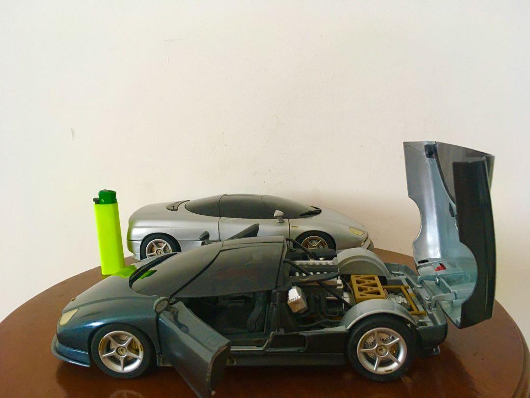 Vintage super rare 1991 BMW NAZCA M12 1/18 diecast, Hobbies