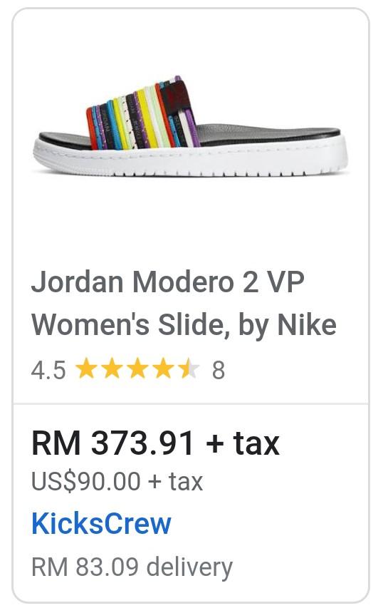 Jordan modero 2 on sale vp women's slide