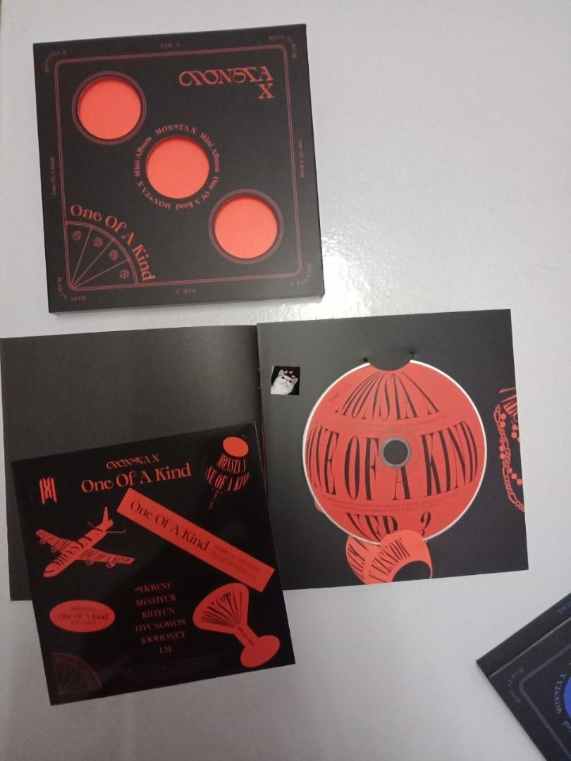 Wts Lfb Monsta X One Of A Kind Album Inclusions K Wave On Carousell