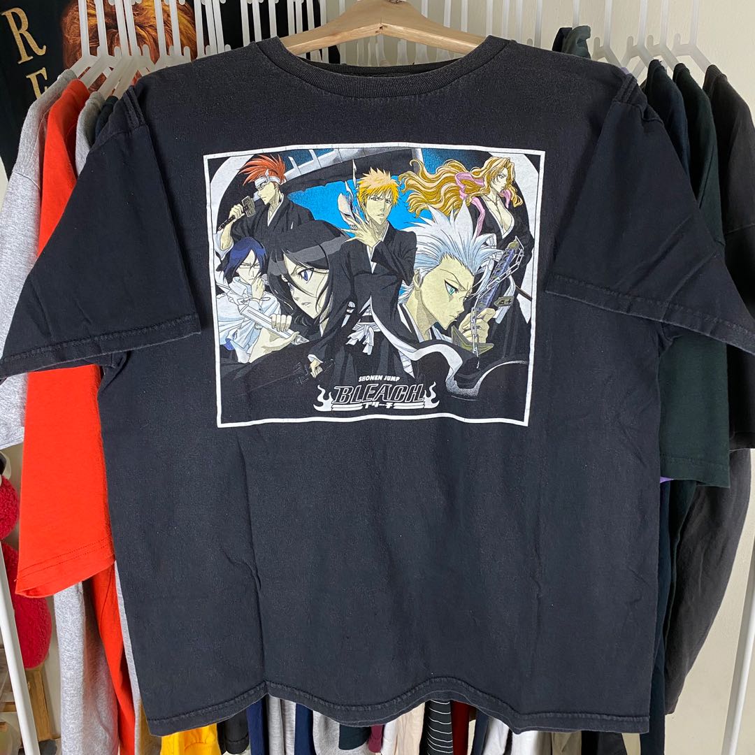 Y2K Bleach Anime, Men's Fashion, Tops & Sets, Tshirts & Polo Shirts on ...