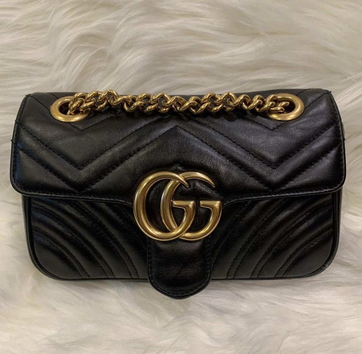 Gucci marmont 2025 size
