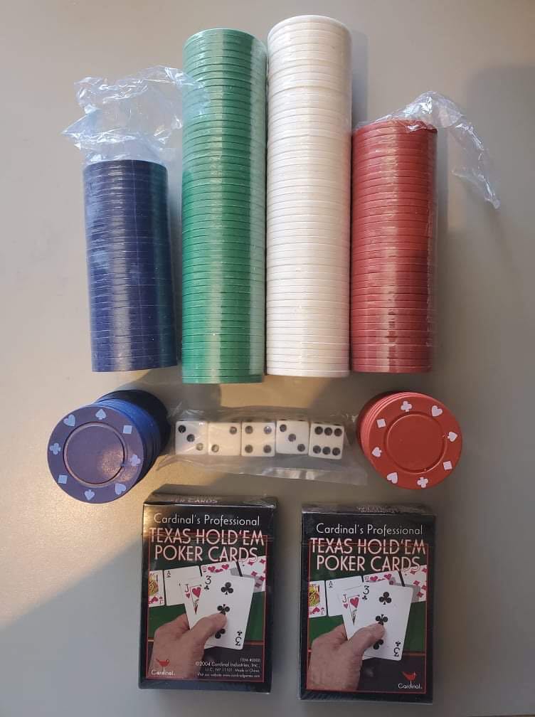 200 PCS Poker Chip Set for Texas Holdem