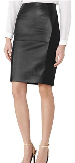 Reiss leather best sale skirt