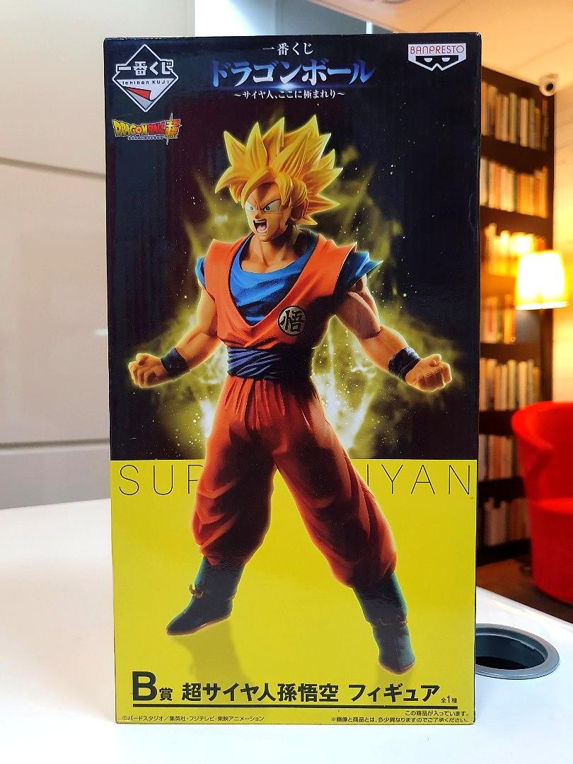 龍珠超 日版 金證 B賞一番賞超2 孫悟空金髮25cm 超級撒亞人 撒亞人究極新型態篇 Dragon Ball Super History Of Son Gokou Super Saiyan Son Gokou 興趣及遊戲 玩具 遊戲類