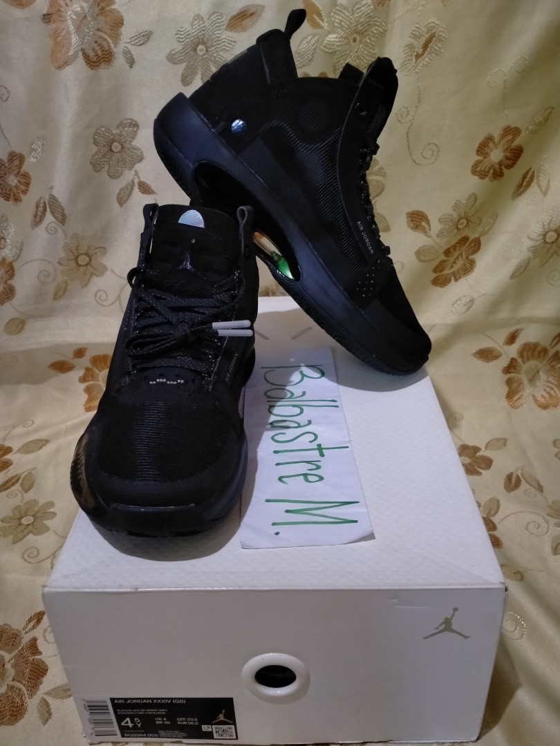 jordan xxxiv black cat