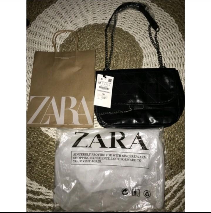 zara pyramid bag