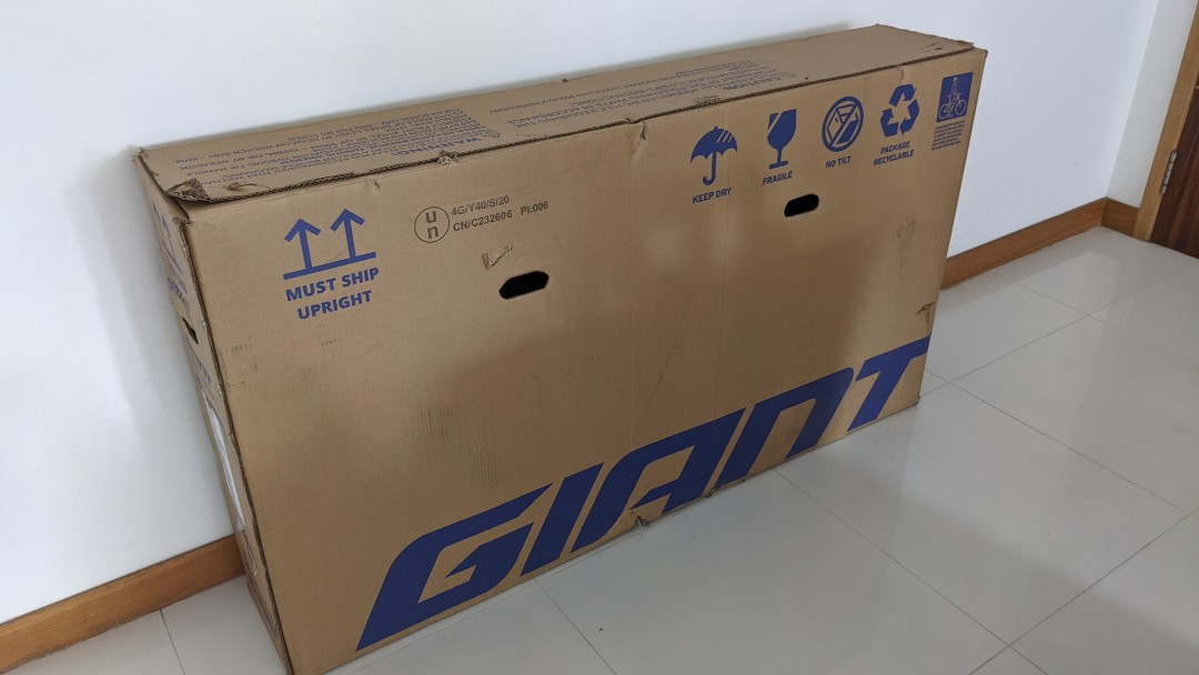 Giant sales bike box