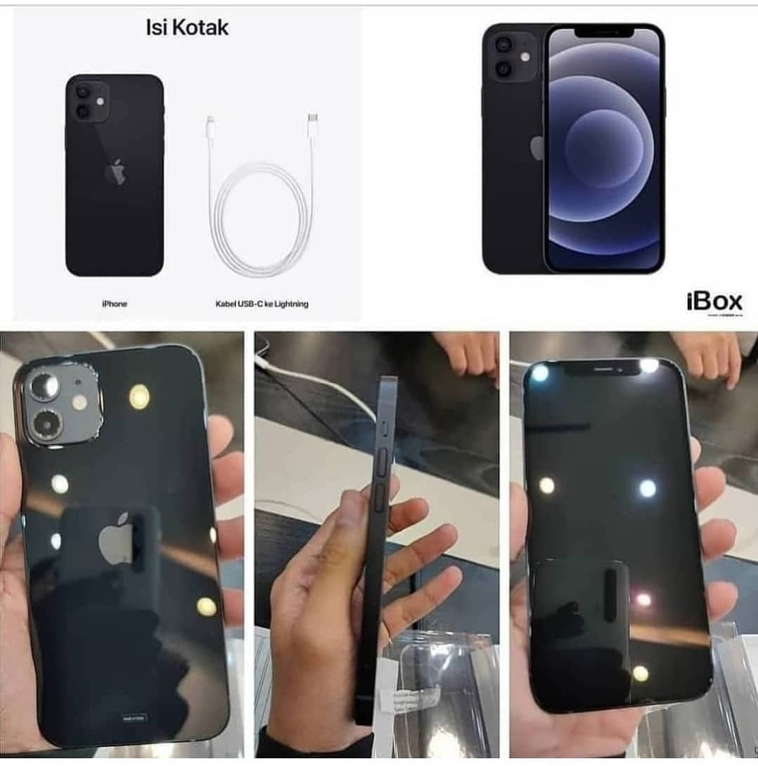 BISA CICILAN DP MULAI 0-30% *Apple iPhone 12 128GB, Black ...