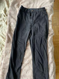 Black Hollister Curvy Ultra High Rise Jean Legging