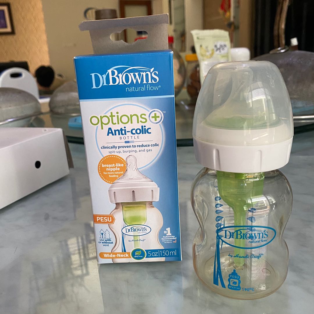 Botol Susu anti kolik dr brown Bayi Anak Perawatan Makanan