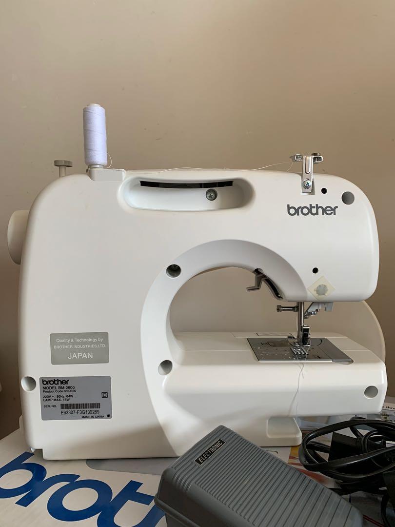 Brother BM2600 Sewing Machine/家用衣車/車衣機/繡花機/縫紉機, 其他, 其他 Carousell