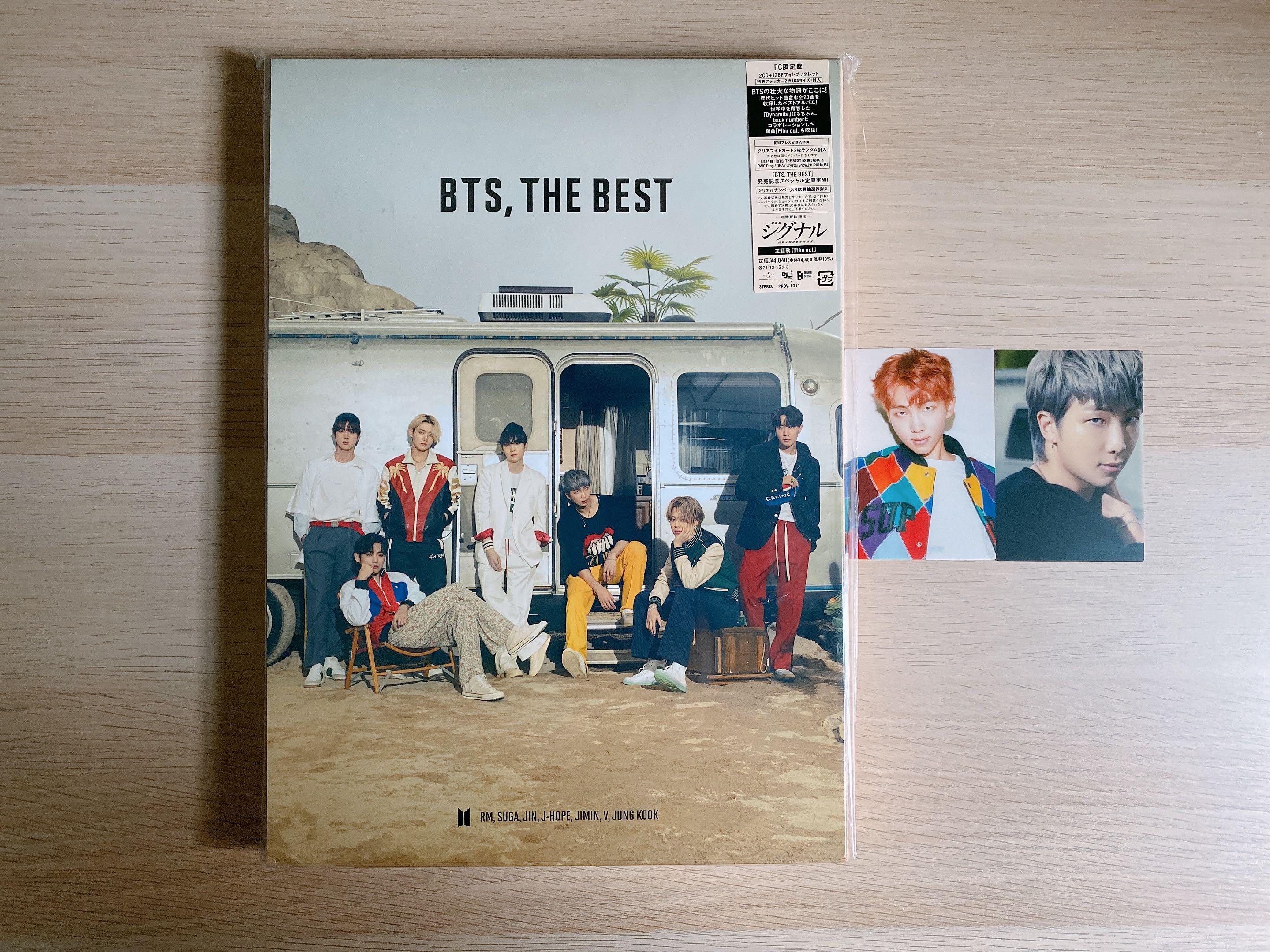 BTS THE BEST : Japan Fanclub Version w/ Namjoon RM PC, Hobbies