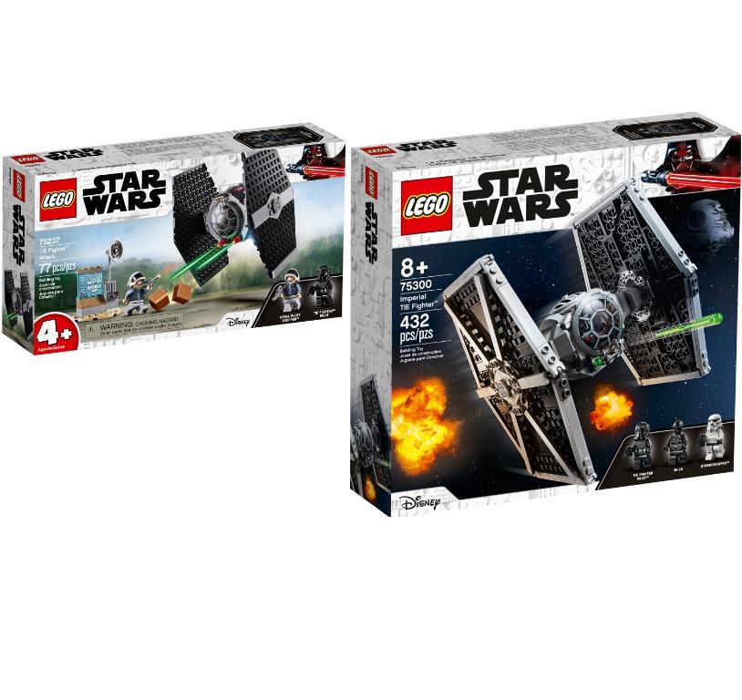 LEGO Star Wars Imperial TIE Fighter 75300, with Stormtrooper and