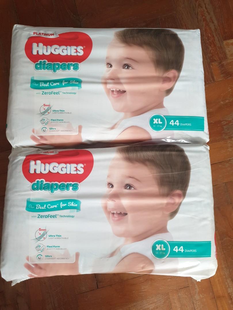 Bundle of 5packs Huggies premium tape diaper Babies Kids Bathing