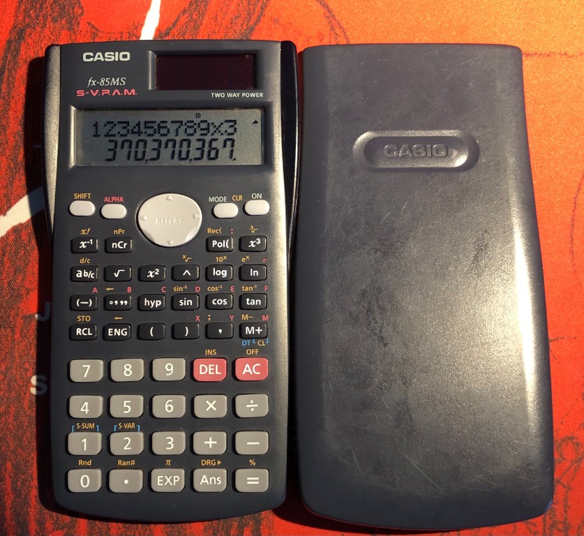 Casio fx new arrivals 85 calculator