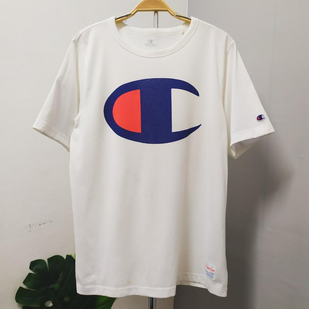 Champion big logo tee 2025