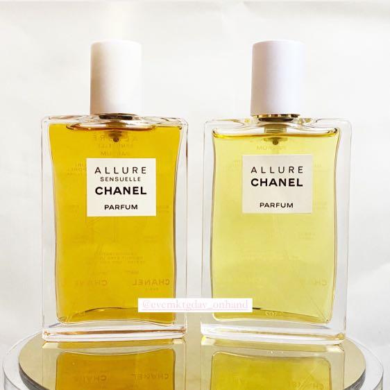 Chanel Variety PERFUME No5, No19, Chance, Beige and Allure Sensuelle