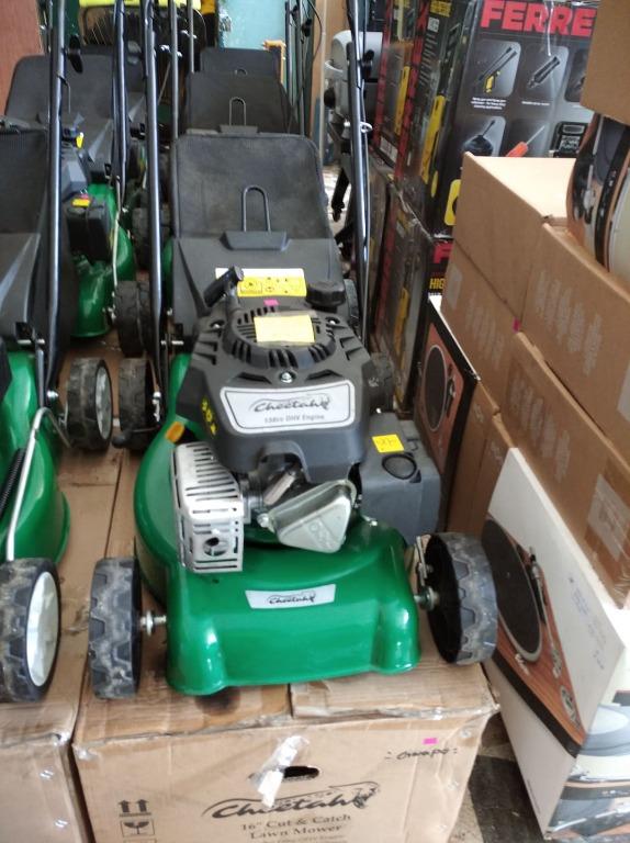 Cheetah lawn online mower 138cc