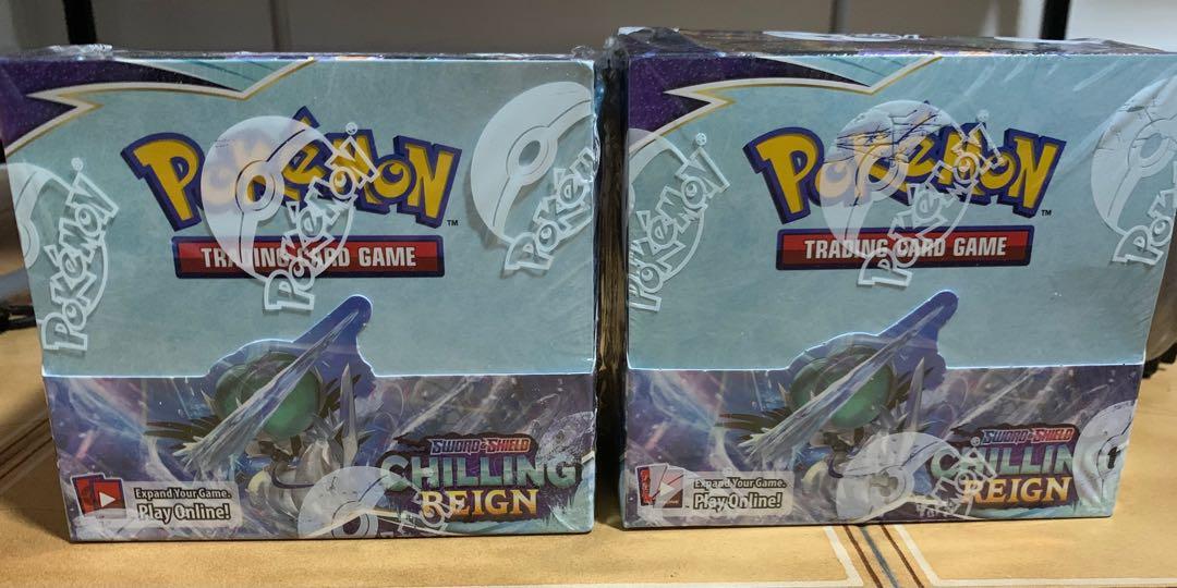 Chilling Reign Booster Box, Hobbies u0026 Toys, Toys u0026 Games on Carousell