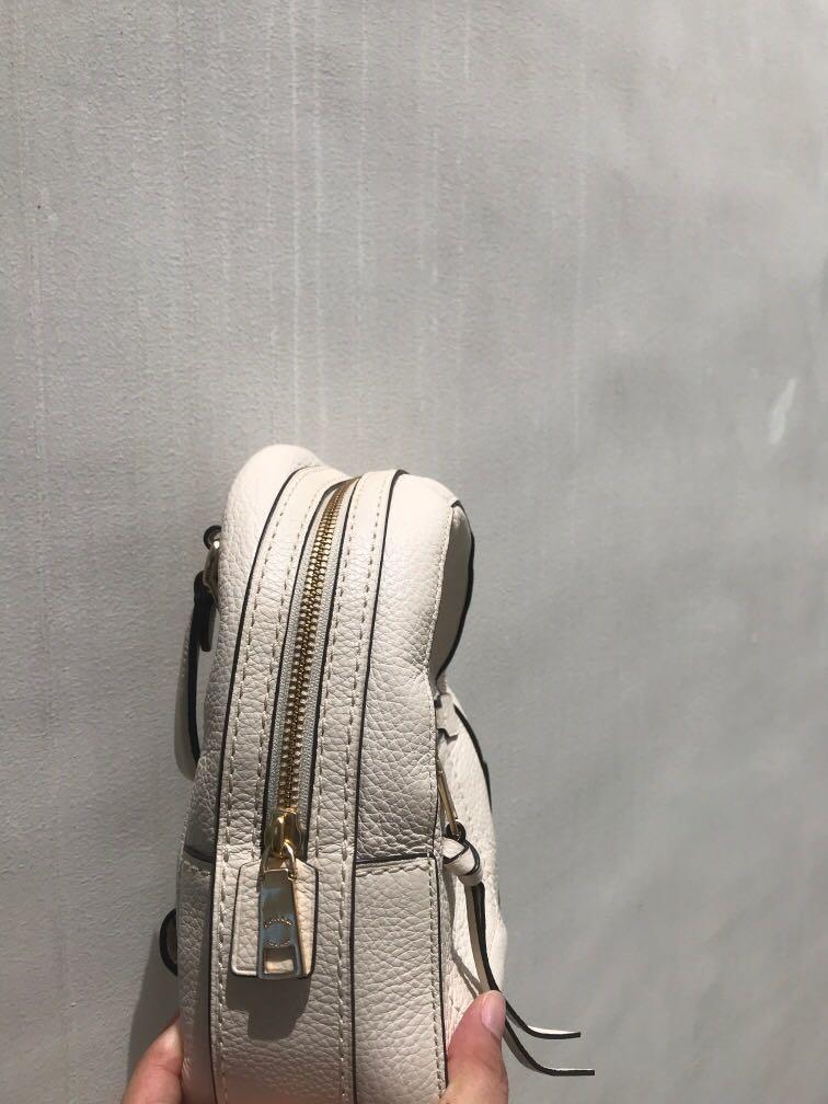 Coach Mini Backpack Original (Category: Luxury Bags & Wallets) located in Las Pinas. Submitted by aesthetic.pieces (Listing ID 1099321053, Image 2). Description: Original from USA WHITE MINI BACKPACK SAME DAY DELIVERY ACCEPTED PAYMENT FIRST ONLY Og price:$250 CONDITION:10/10.