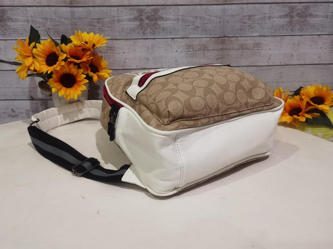 Vale medium charlie backpack in signature best sale canvas with rexy by guang yu