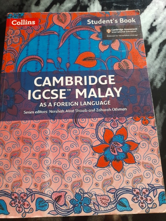 Collins Cambridge IGCSE Malay as a foreign language student's book