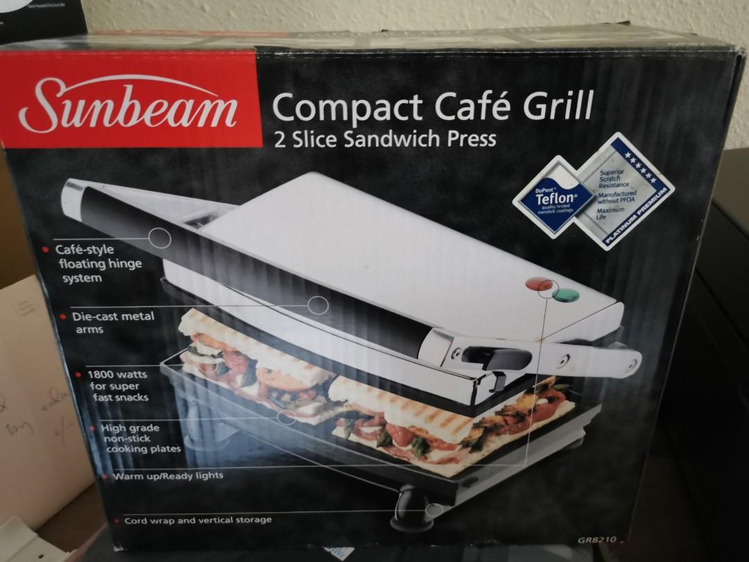 Compact Cafe Sandwich Grill TV Home Appliances Other Home Appliances on Carousell