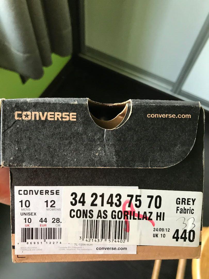 Converse gorillaz 44 hotsell