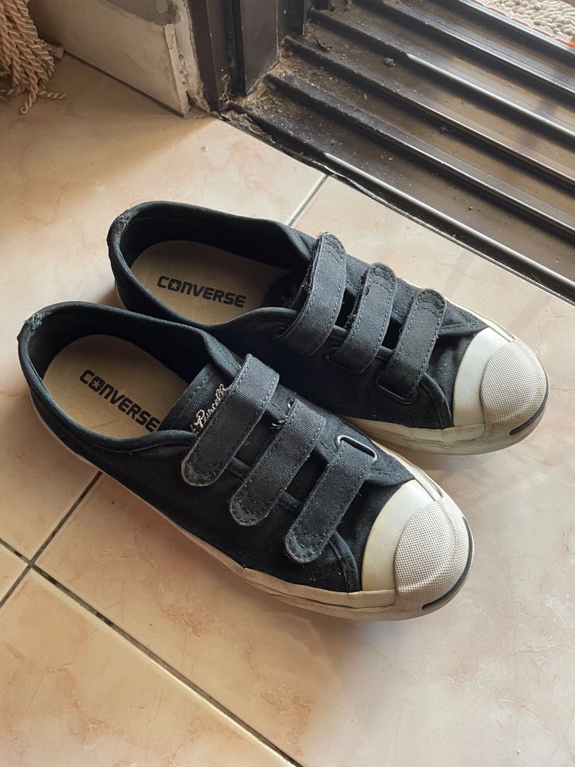 Padre taller Tan rápido como un flash Converse jack purcell strap, Men's Fashion, Footwear, Sneakers on Carousell
