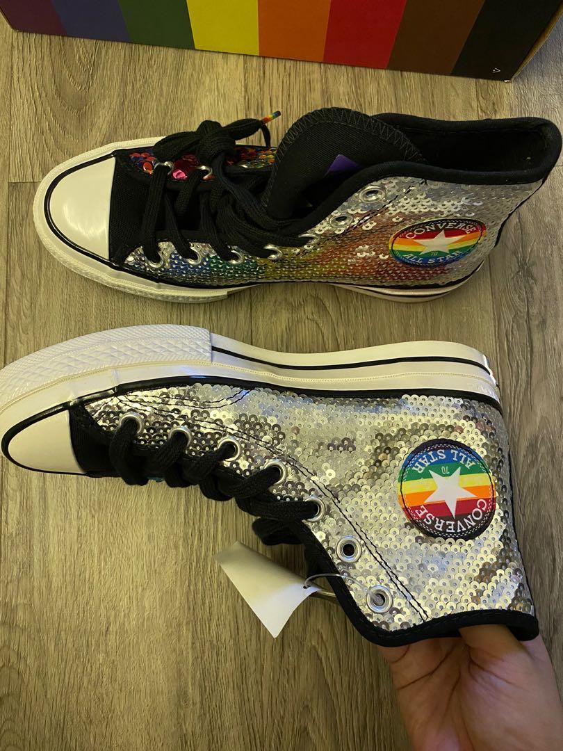 Converse Pride Hi Sneakers 2020 Women s Fashion Footwear