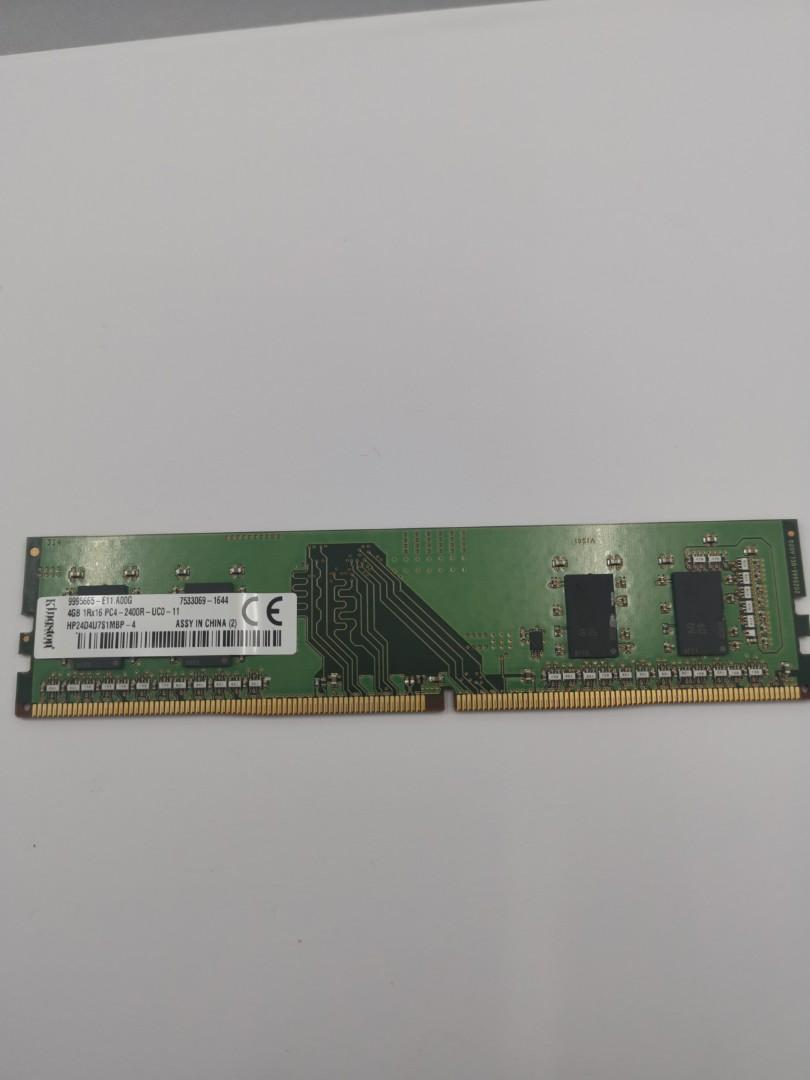 DDR4 4gb 2400mhz 1 stick kingston Computers Tech Parts